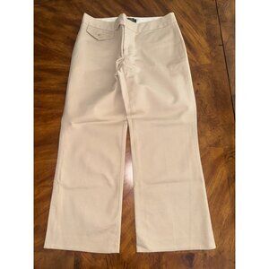 EUC! Banana Republic Stretch Cream Khaki Beige Capris - Size 4